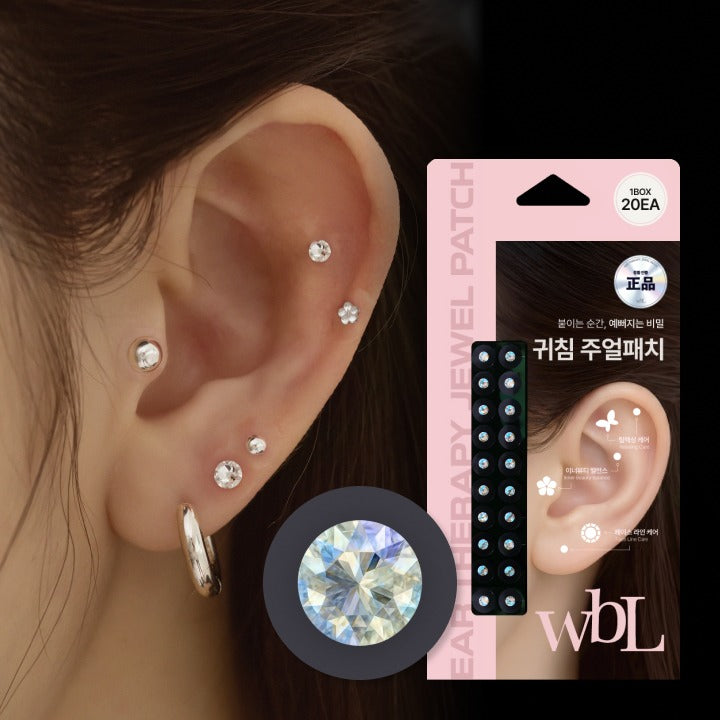 [WBL] Swarovski Crystal Auricular Therapy Jewel Patch