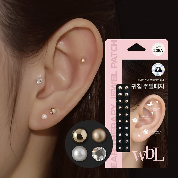 [WBL] Simple Shine Auricular Therapy Jewel Patch
