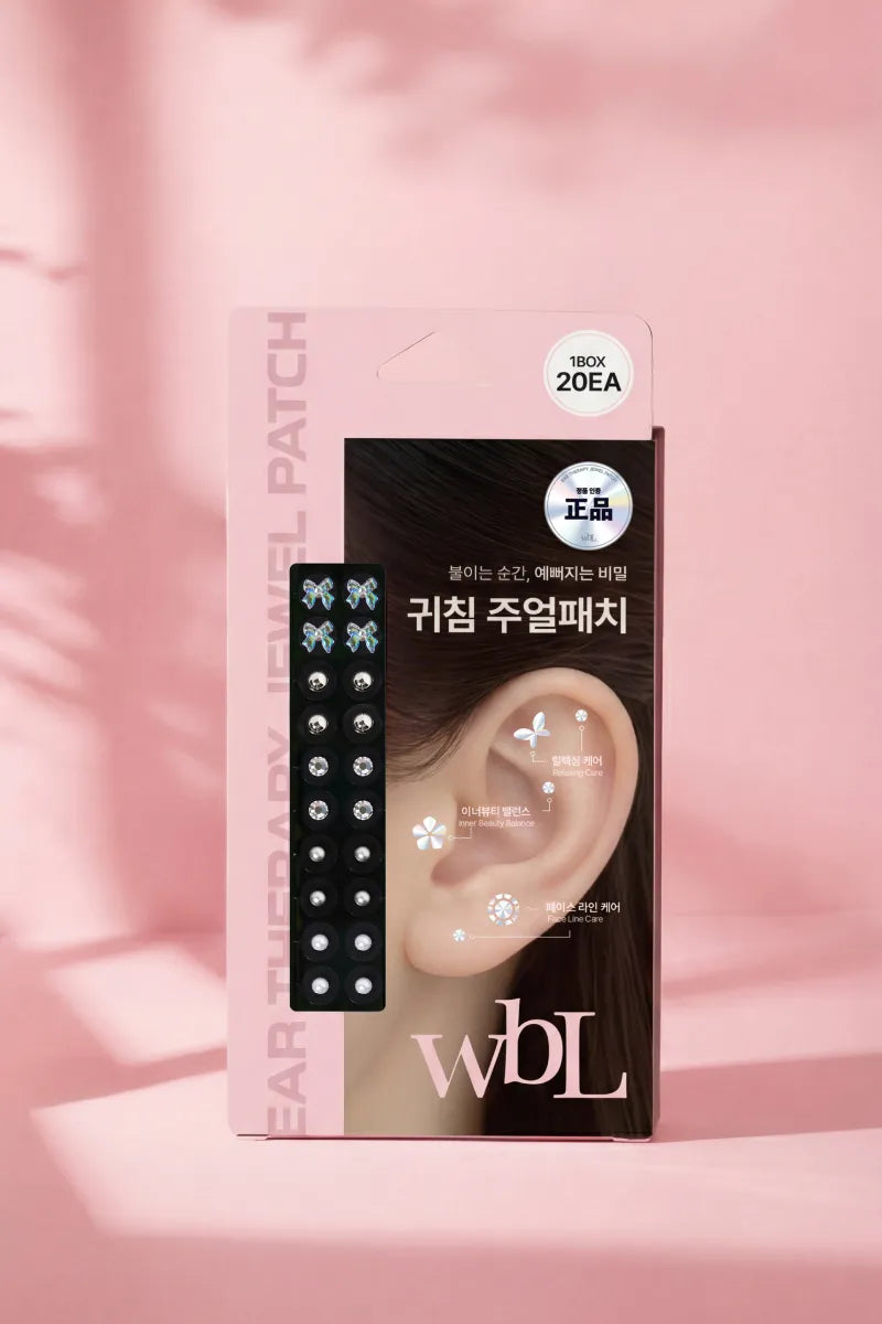 [WBL] Bonnie Ribbon Auricular Therapy Jewel Patch