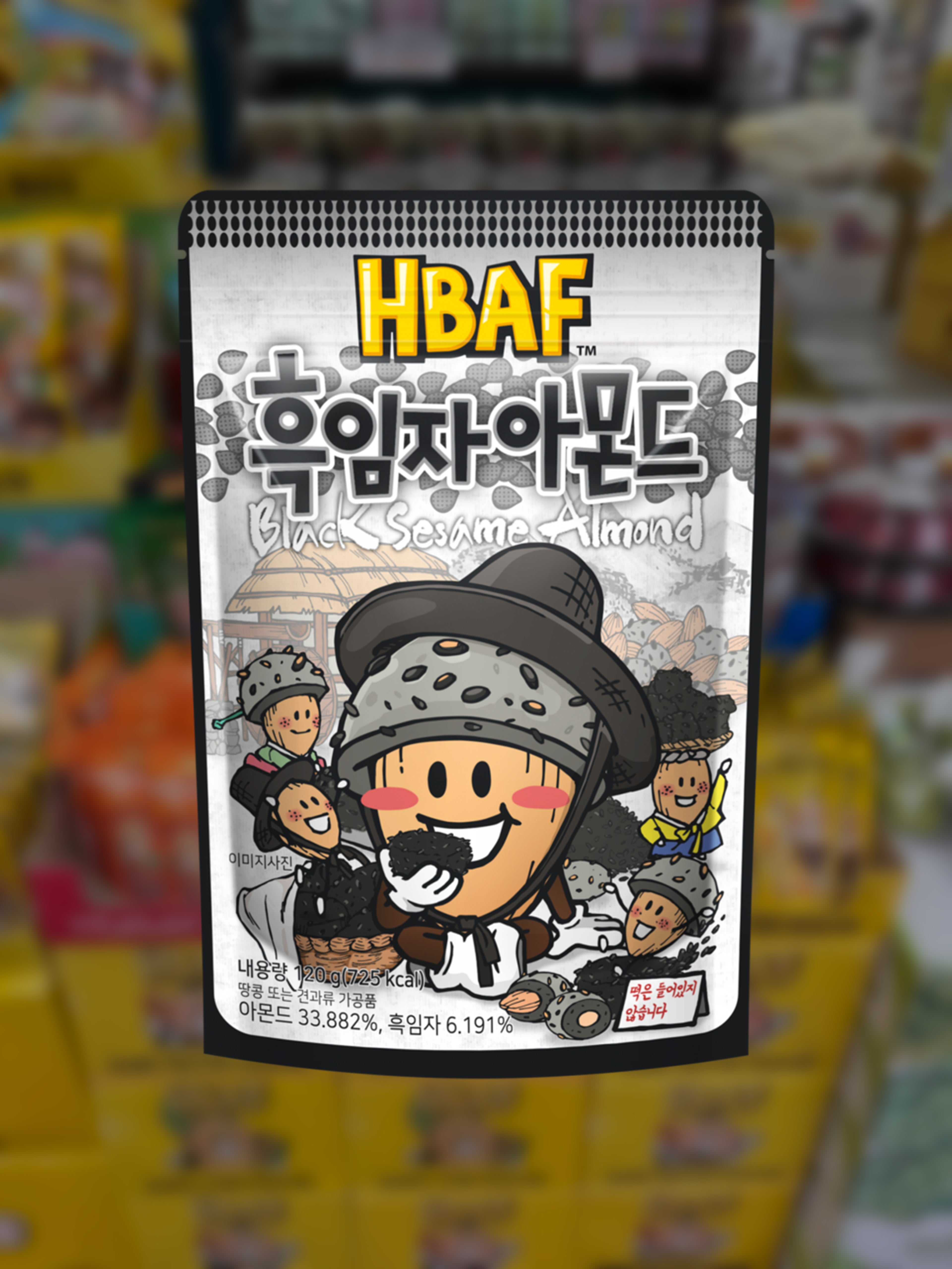 [HBAF] Black Sesame Almond