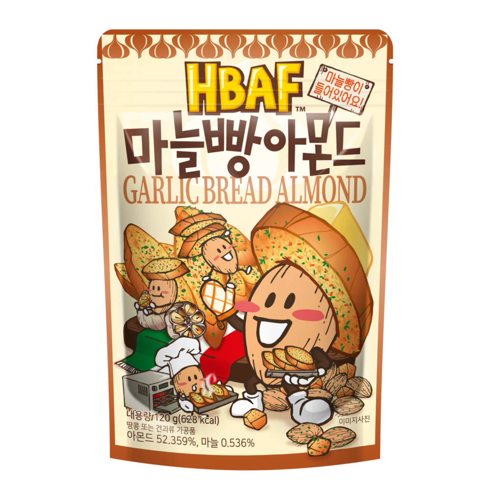 [HBAF] Garlic Bread Almond